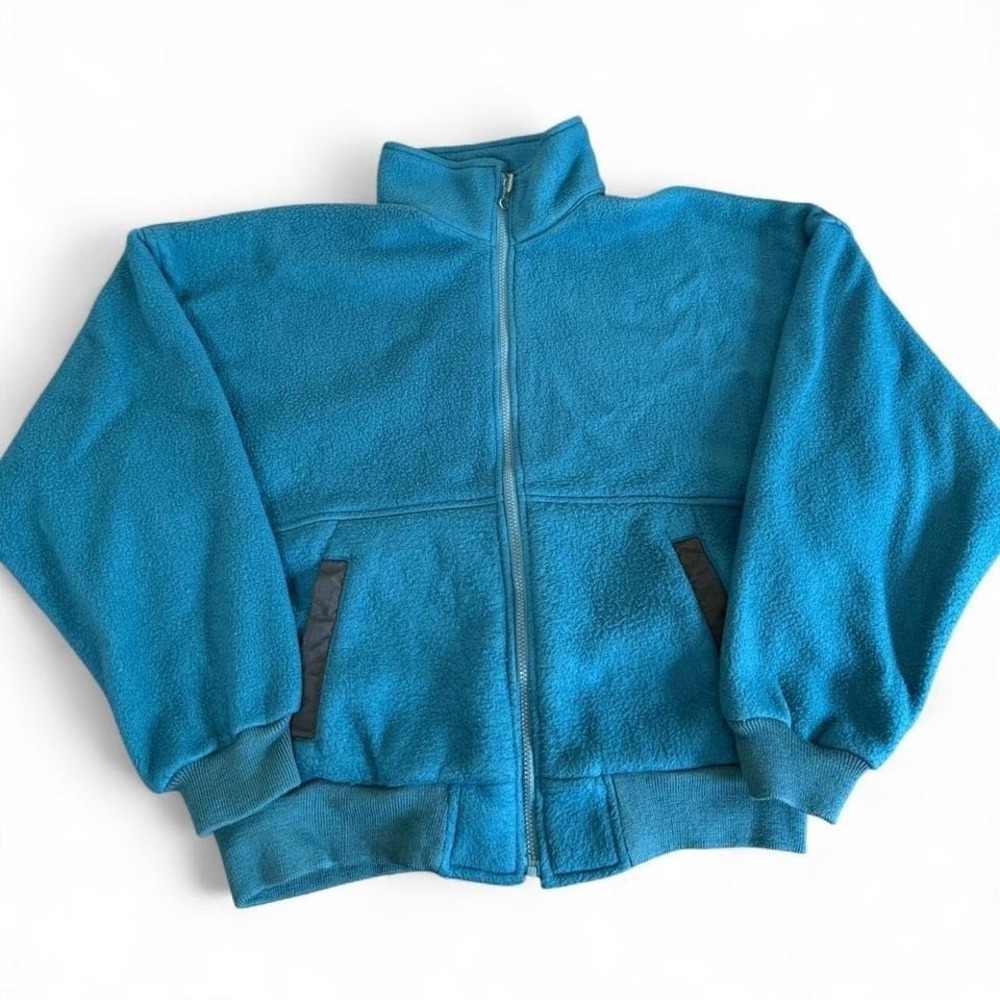 Pacific Trail blue fleece jacket Size L